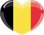 Flag of belgium